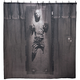 Illustration for article titled Han Solo Frozen In Carbonite Shower Curtain: Don't Worry, He Can't See